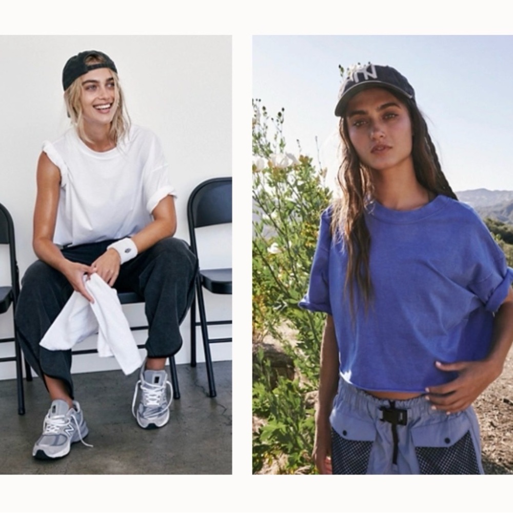 Blue and White Inspire Tees